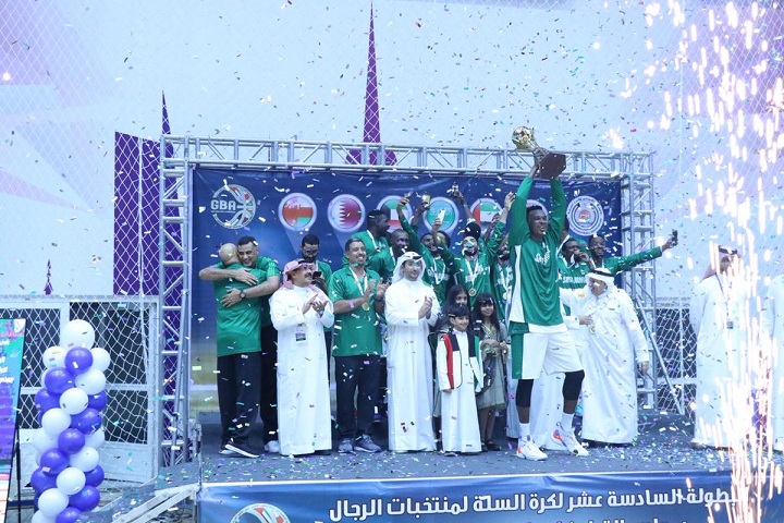 أخضر السلة يتوج بـ البطولة الخليجية