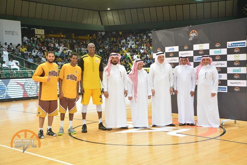 شركة كرة السلة السعودية تكرم ابطالنا في خليجي ( 3×3)