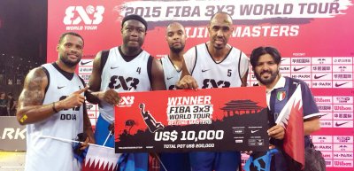 فريق «الدوحة» بطل الجولة العالمية (3X3)